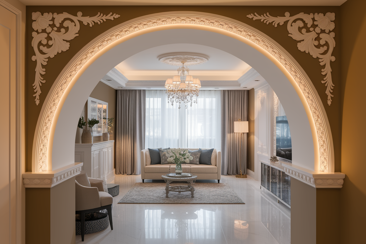 Moulures Arche Intérieur : 7 Idées Élégantes pour Transformer Votre Maison
