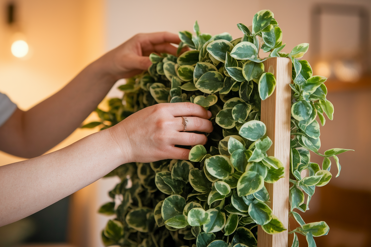 Mur Végétalisé Maison : Comment Créer un Petit Mur Végétal Intérieur DIY