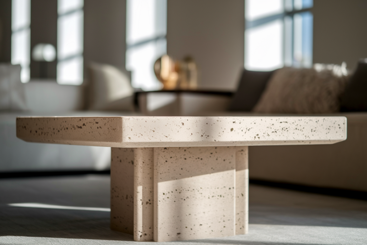 Table Basse en Travertin : Guide des Plus Beaux Modèles et Prix