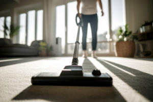 personne-dos-aspirateur-salon-matin