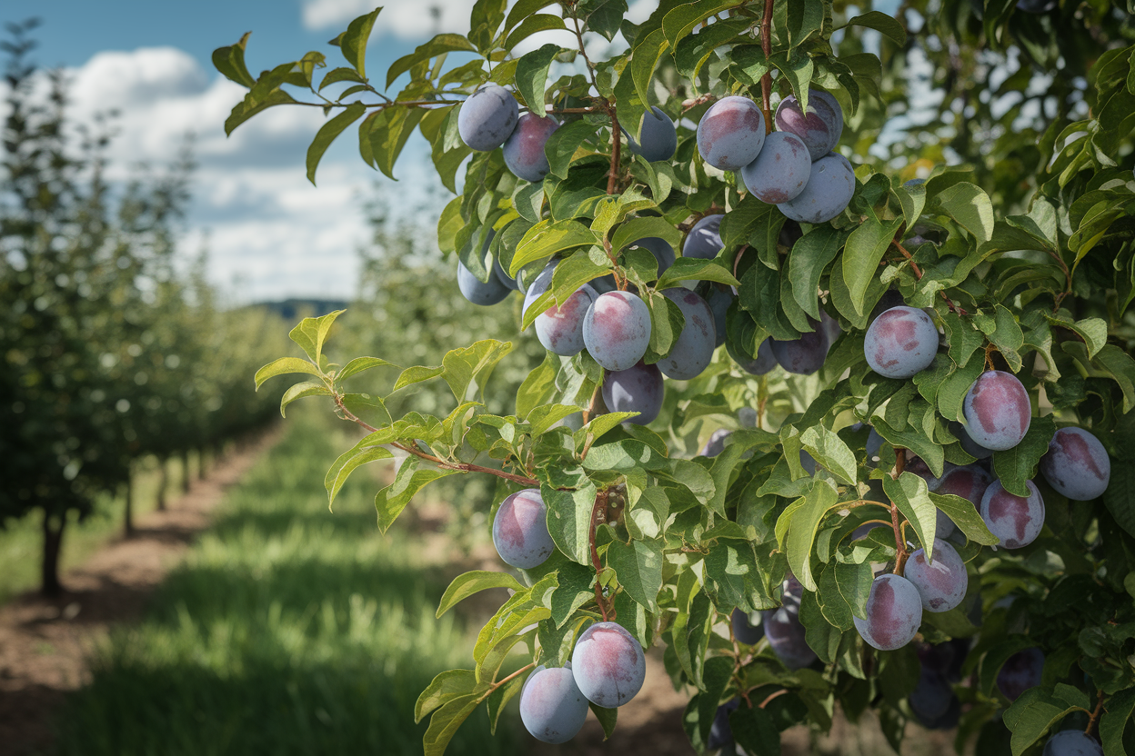 prunier-prunes-mures-verger-ensoleille