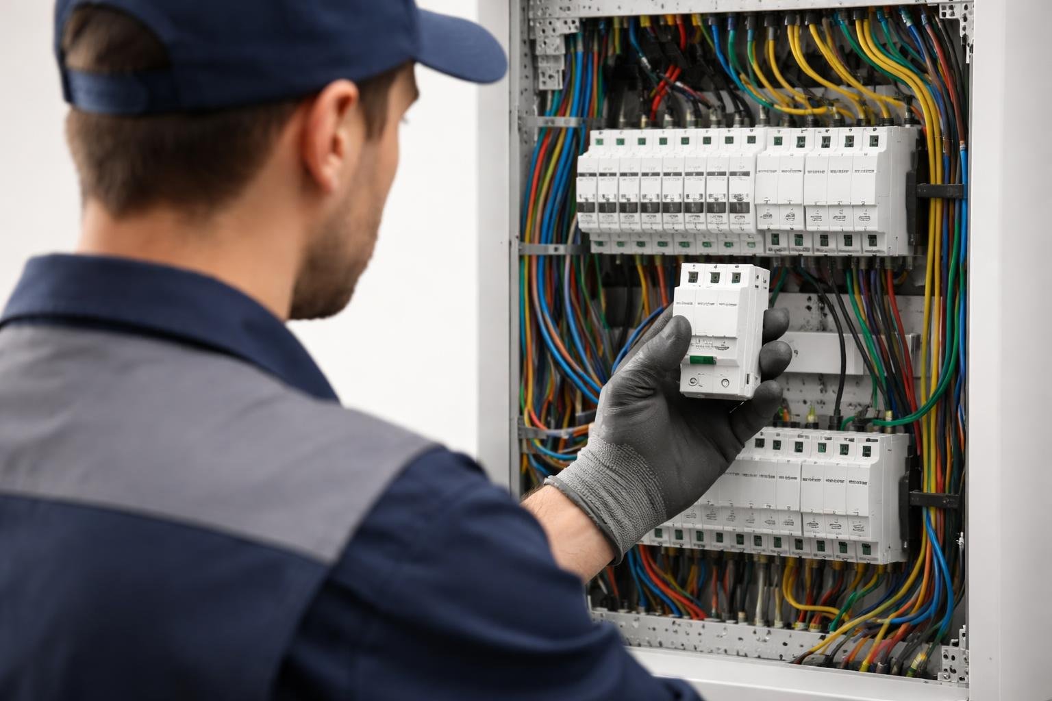 electricien-dos-tableau-fils-colores