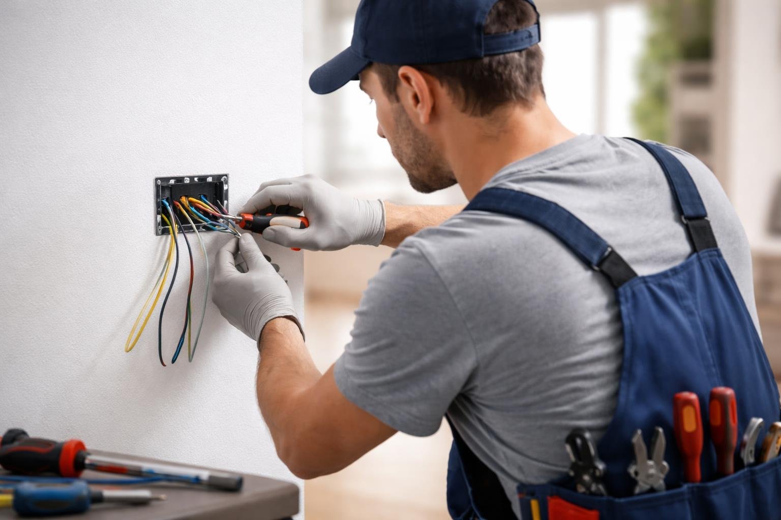 electricien-interrupteur-cables-mur-clair