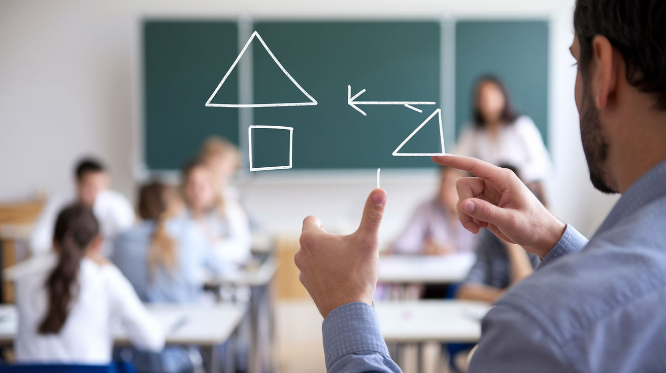 classe-moderne-tableau-enseignant-eleves