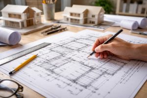 table-plans-main-maquettes-outils