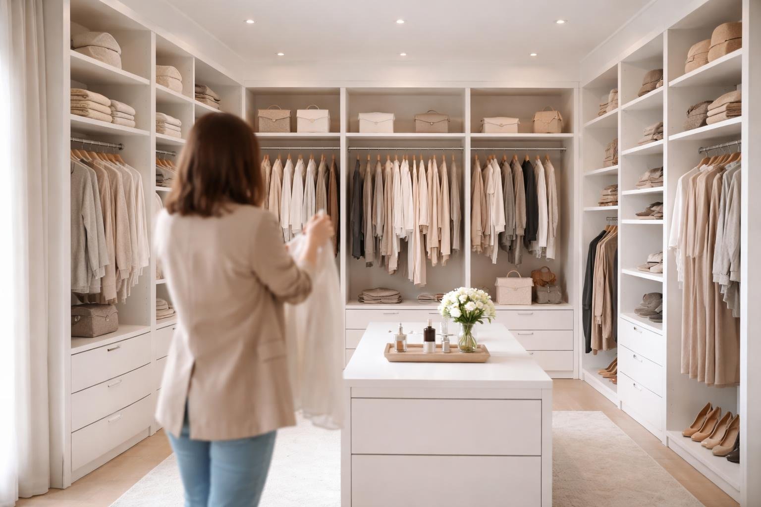piece-lumineuse-dressing-personne-flou