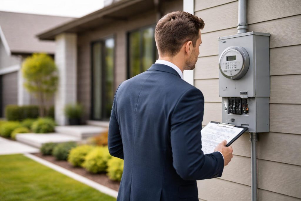 agent-immobilier-compteur-maison-moderne