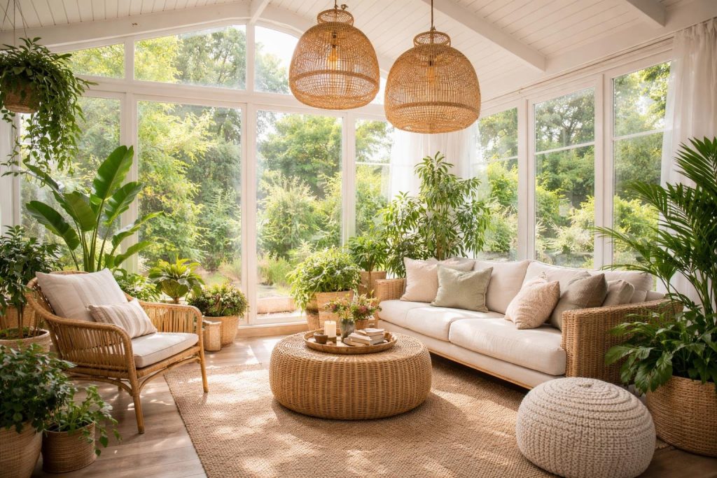 veranda-plantes-luxuriantes-mobilier-bois