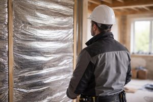 professionnel-batiment-examine-isolant-mur
