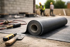 rouleau-membrane-etancheite-chantier-ouvriers